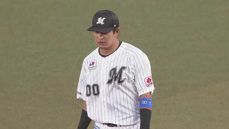 【1回表】ダイビングキャッチ!! マリーンズ・池田来翔 スタメン復帰直後の好プレー!!  2023年6月6日 千葉ロッテマリーンズ 対 東京ヤクルトスワローズ