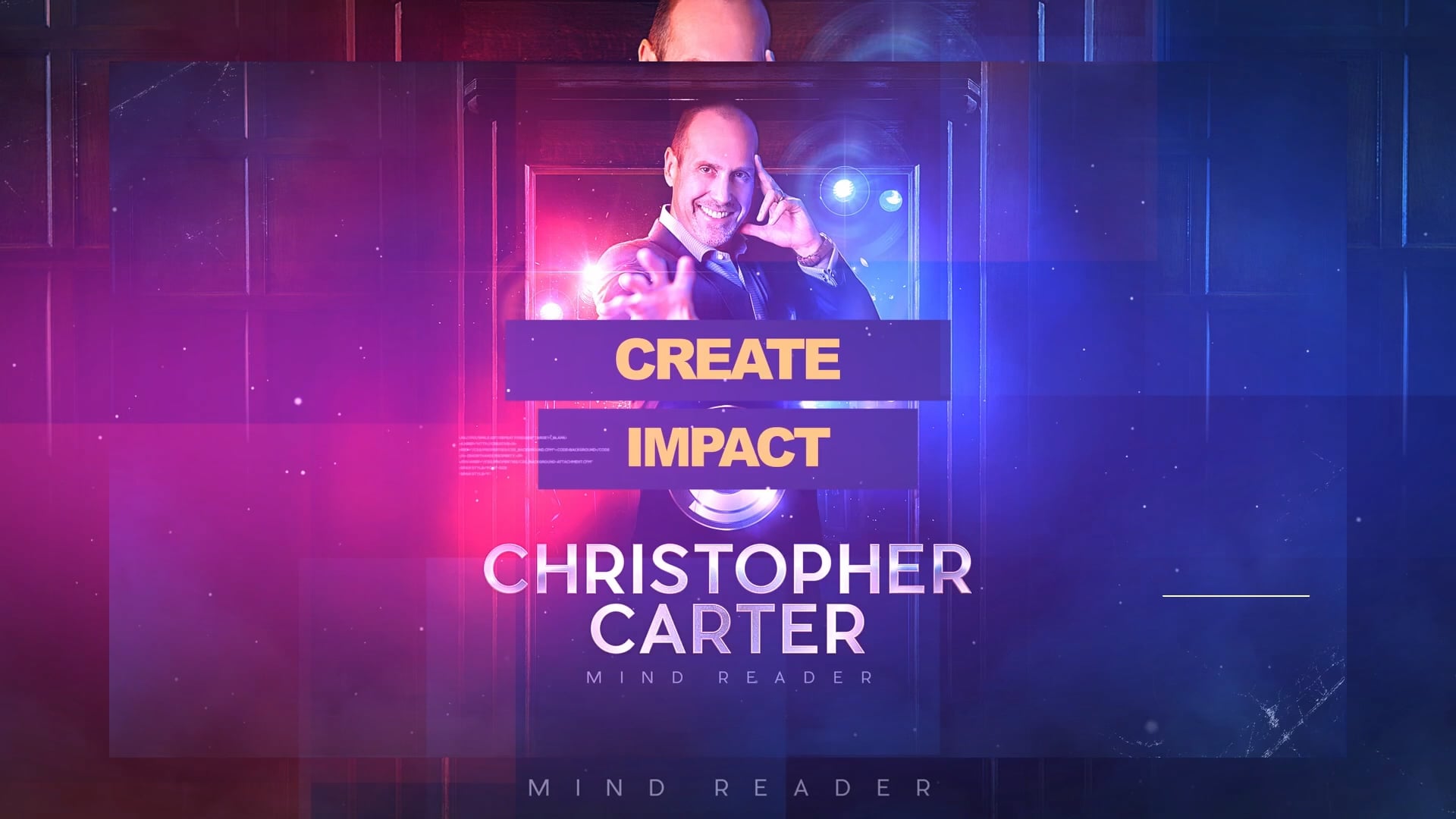 Promotional video thumbnail 1 for Christopher Carter, Mind Reader