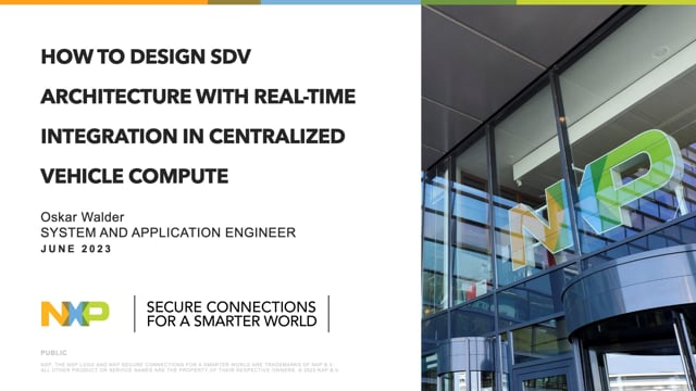 How to design SDV architectures with real-time integration in centralized vehicle compute