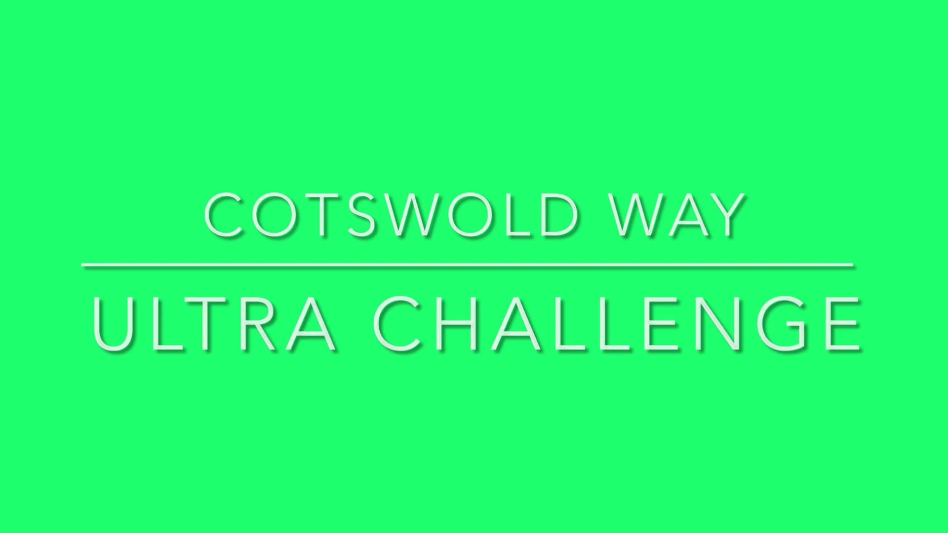 Cotswold Way Ultra Challenge 2023 Pre Event Briefing on Vimeo