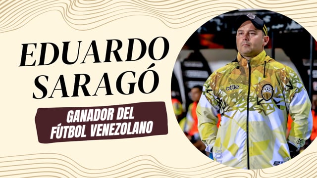 Eduardo Saragó, ganador del fútbol venezolano | Una Entrevista con leidy Carrasco