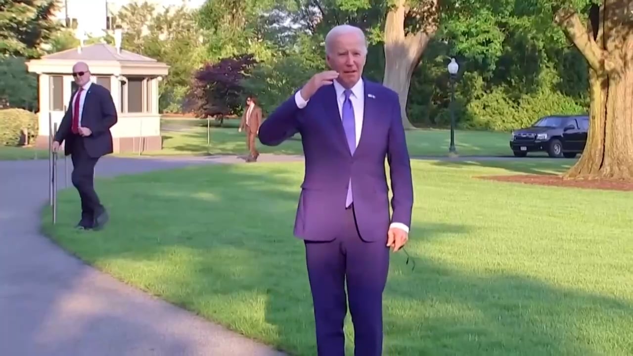 Press Gaggle: Joe Biden Makes Brief Remarks After Returning to The