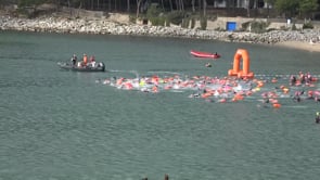 Cala Montgó, primera parada de Swim No Limits amb quatre-cents nedadors