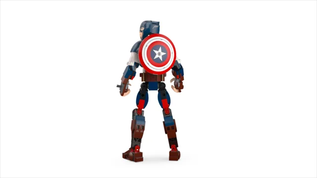 Set construcción Lego Super Heroes Marvel Figura para Construir: Capitán  América con 310 piezas