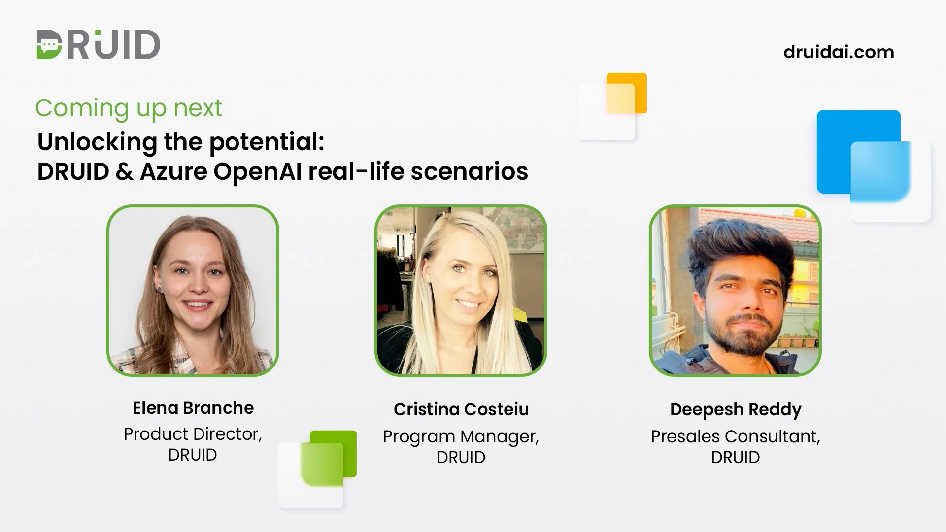 DRUID, Microsoft Azure and OpenAI ChatGPT - Unlocking the potential ...