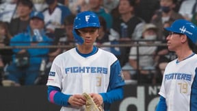 【3回裏】ファイターズ・加藤豪将 デビューから10試合連続安打で、ドラフト新人最長記録を更新!! 2023年6月7日 北海道日本ハムファイターズ 対 広島東洋カープ