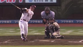 【3回裏】イーグルス・安田悠馬 反撃の狼煙をあげる第3号ソロホームラン!!  2023年6月7日 東北楽天ゴールデンイーグルス 対 阪神タイガース