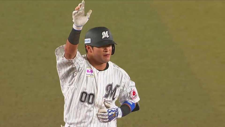 【5回裏】攻守で活躍!! マリーンズ・池田来翔 2点タイムリーヒットで今日マルチ安打!!  2023年6月7日 千葉ロッテマリーンズ 対 東京ヤクルトスワローズ
