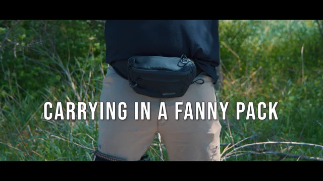 Blue Alpha CCW Fanny Pack