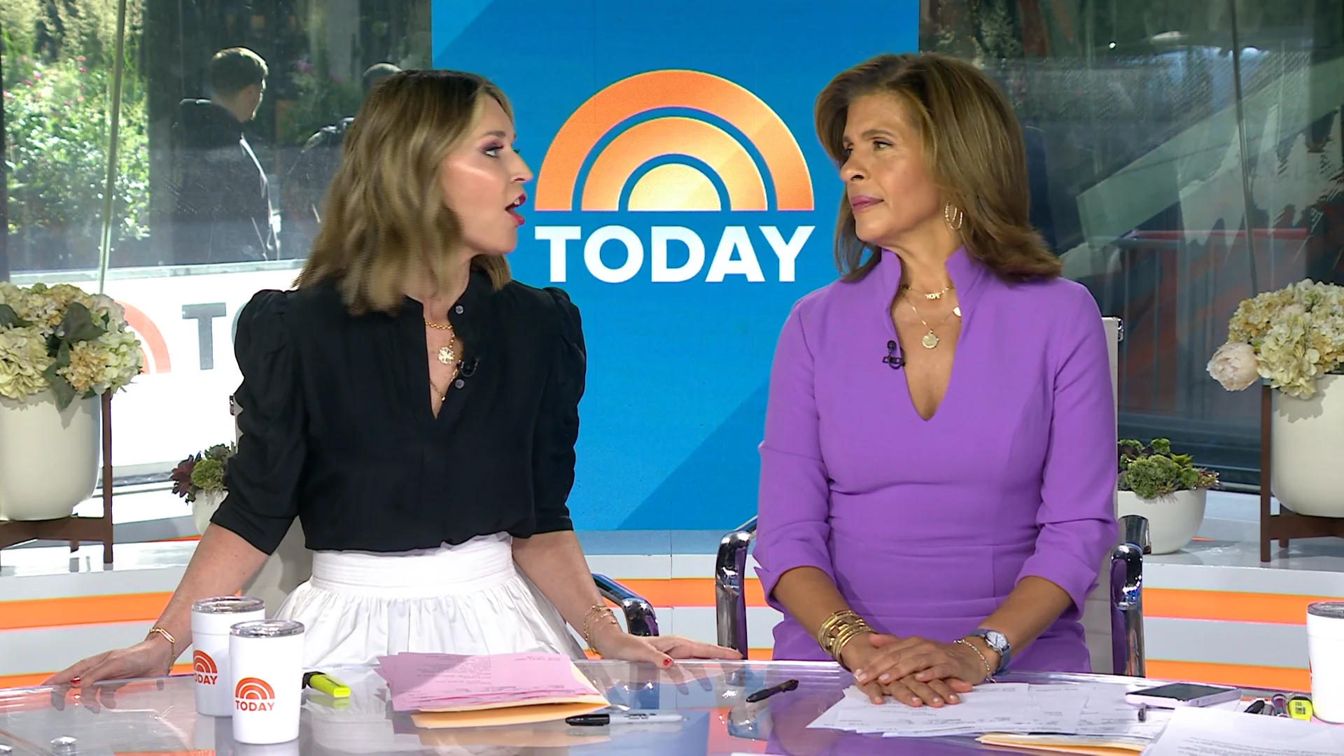 David Garroway \u0026 Helen O'Connell On Set Of Today 1958 Vintage Press Photo  Print - Historic Images, image size:1920x1080