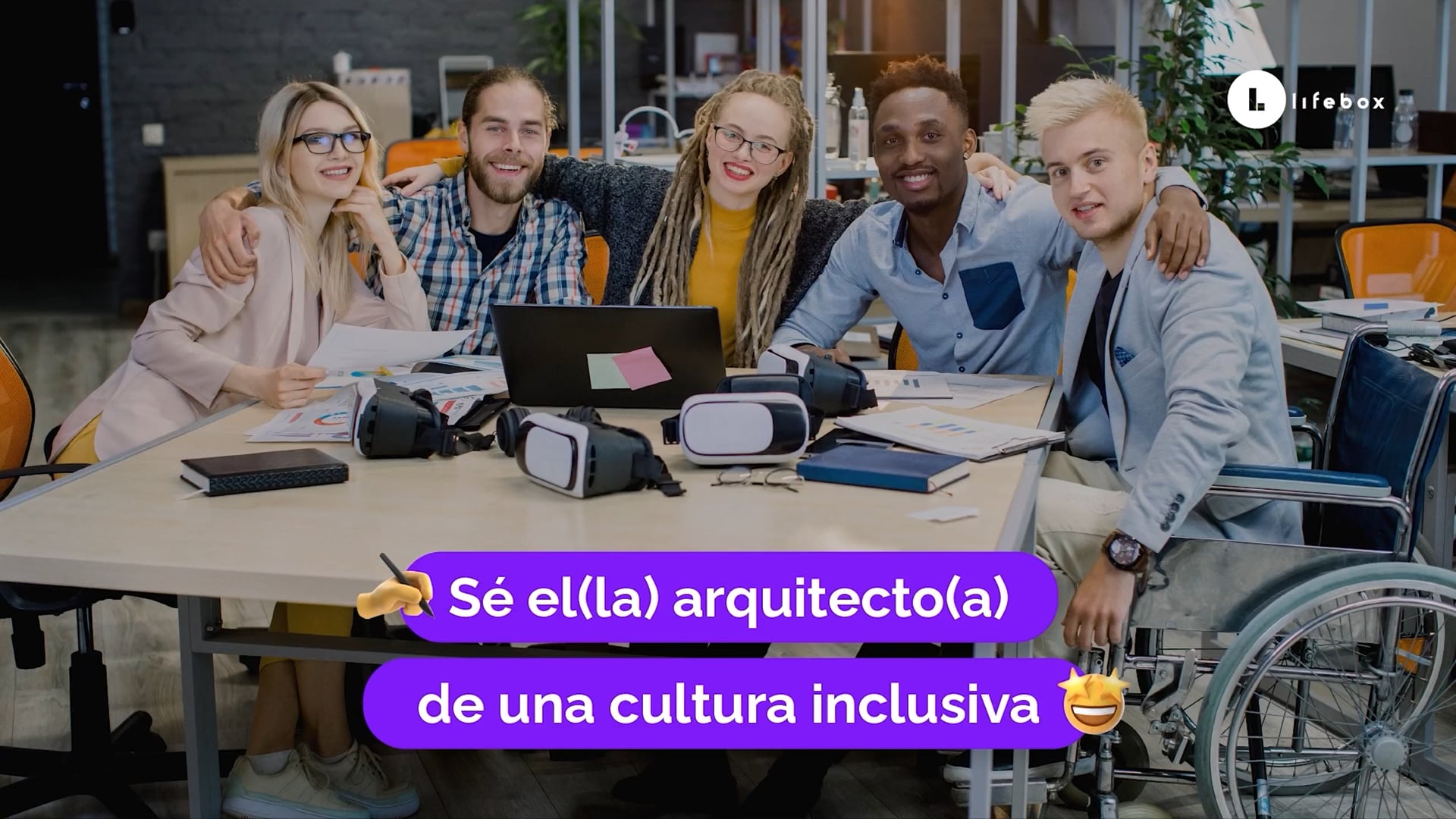 Sé el(la) arquitecto(a) de una cultura inclusiva
