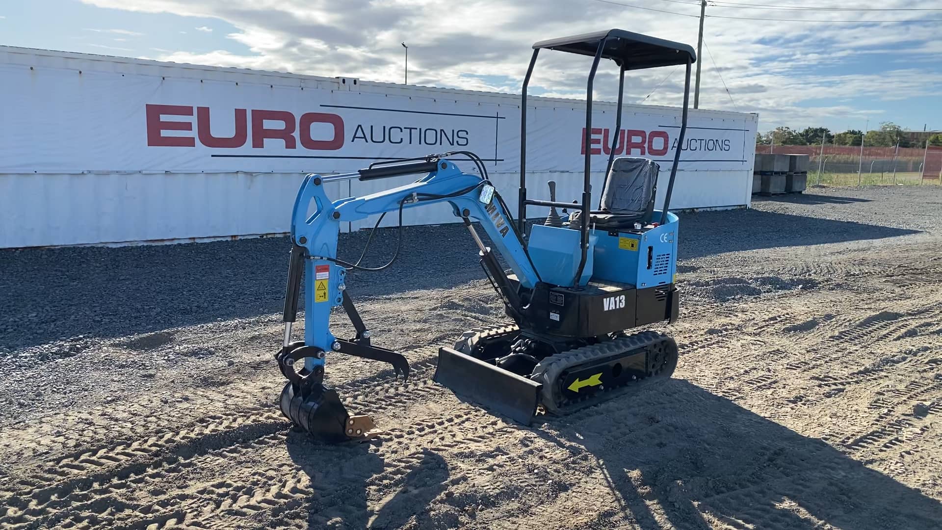 Unused Miva VA13 Mini Excavator Brisbane June 23 on Vimeo