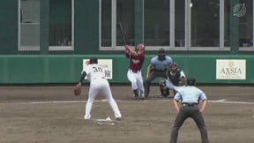 【ファーム】貴重な追加点!! イーグルス・西川遥輝 レフトへのタイムリーヒットを放つ!!  2023年6月8日 千葉ロッテマリーンズ 対 東北楽天ゴールデンイーグルス