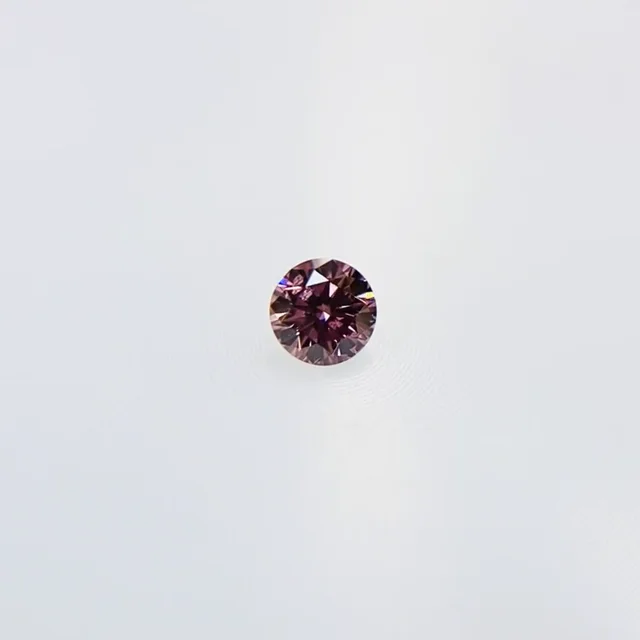 FANCY VIVID PINK 0.043ct RD/RT2082/CGL-