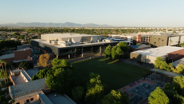 Button to play video: Campus Living at Grand Canyon University