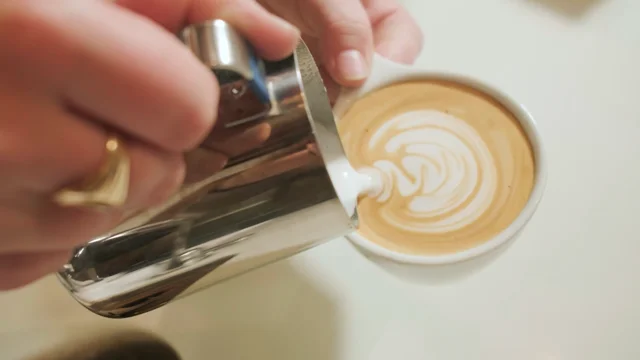Latte Art Tutorial - How to Pour a Rosetta
