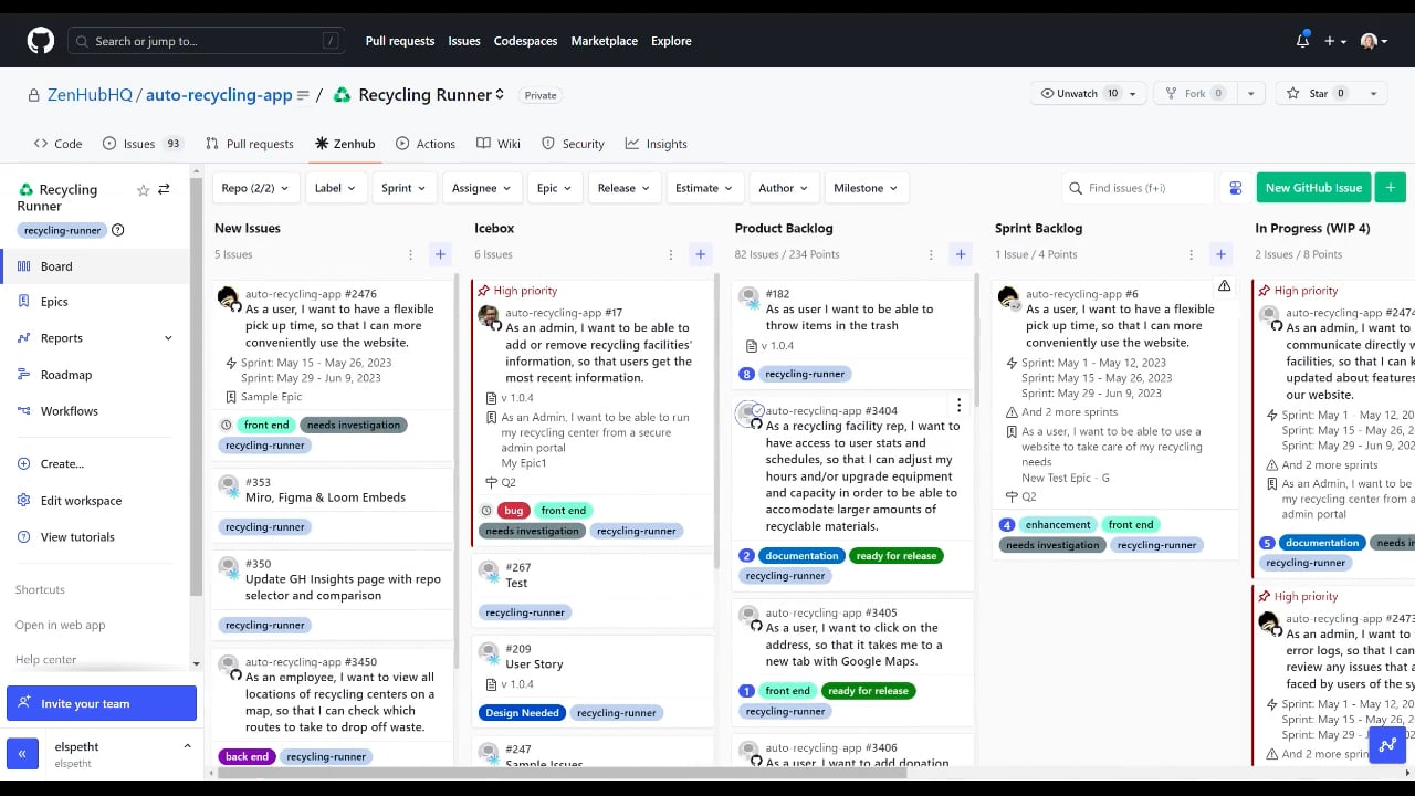 GitHub connects with Zenhub on Vimeo