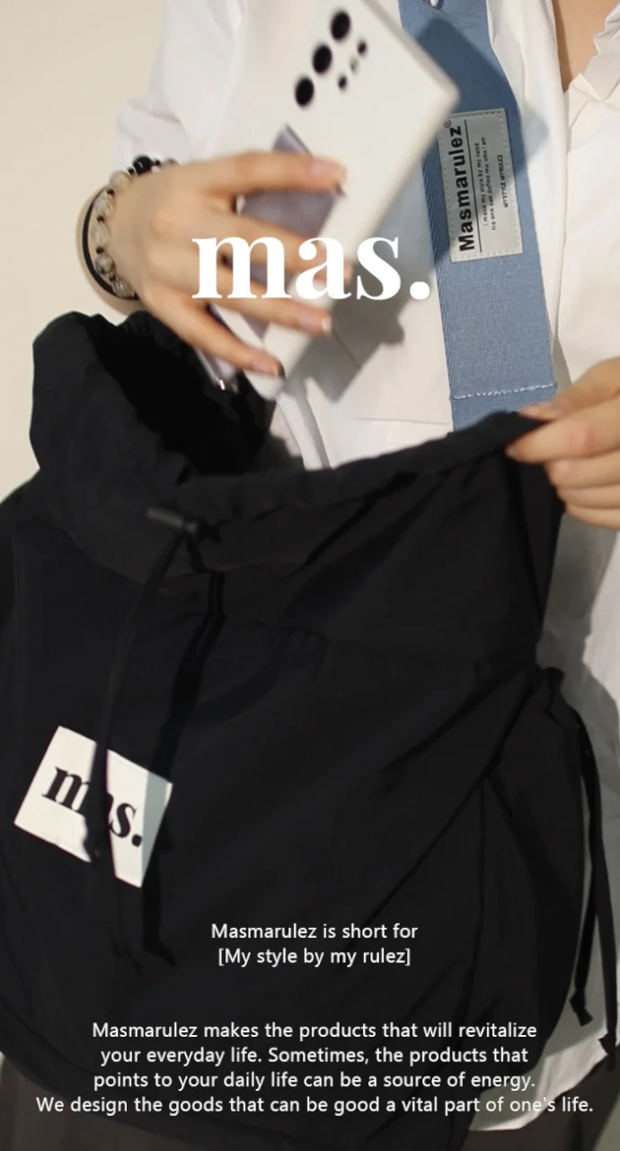 ★masmarulez★ Daily string bobu bag _ Black Daily string bobu bag-black masmarulez官方網站