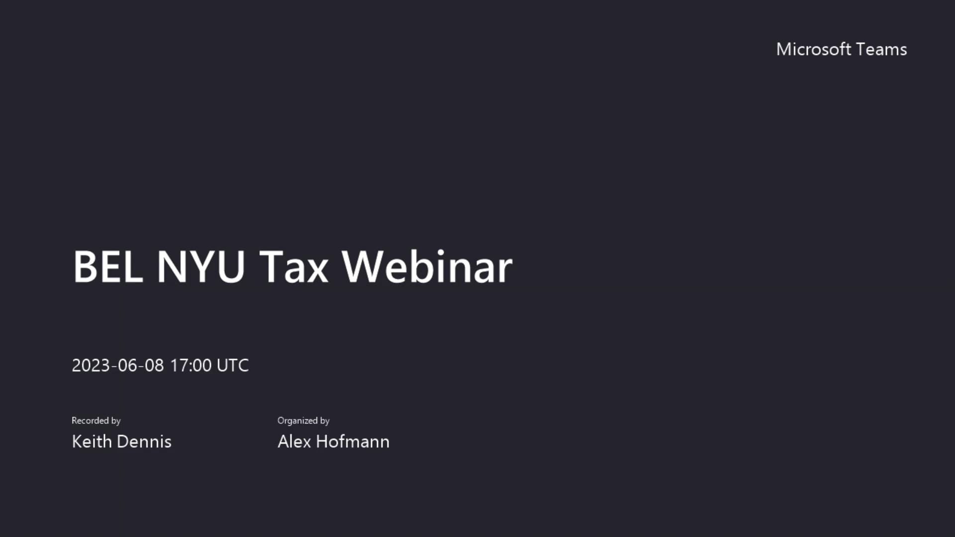 BEL NYU Tax inar20230608_130031Meeting Recording on Vimeo