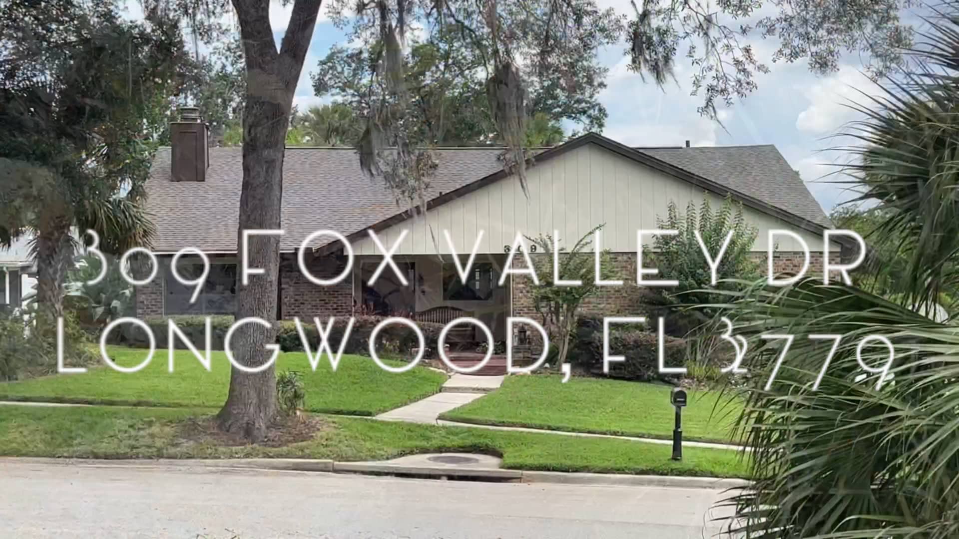 309 Fox Valley Dr Longwood, FL 32779 on Vimeo