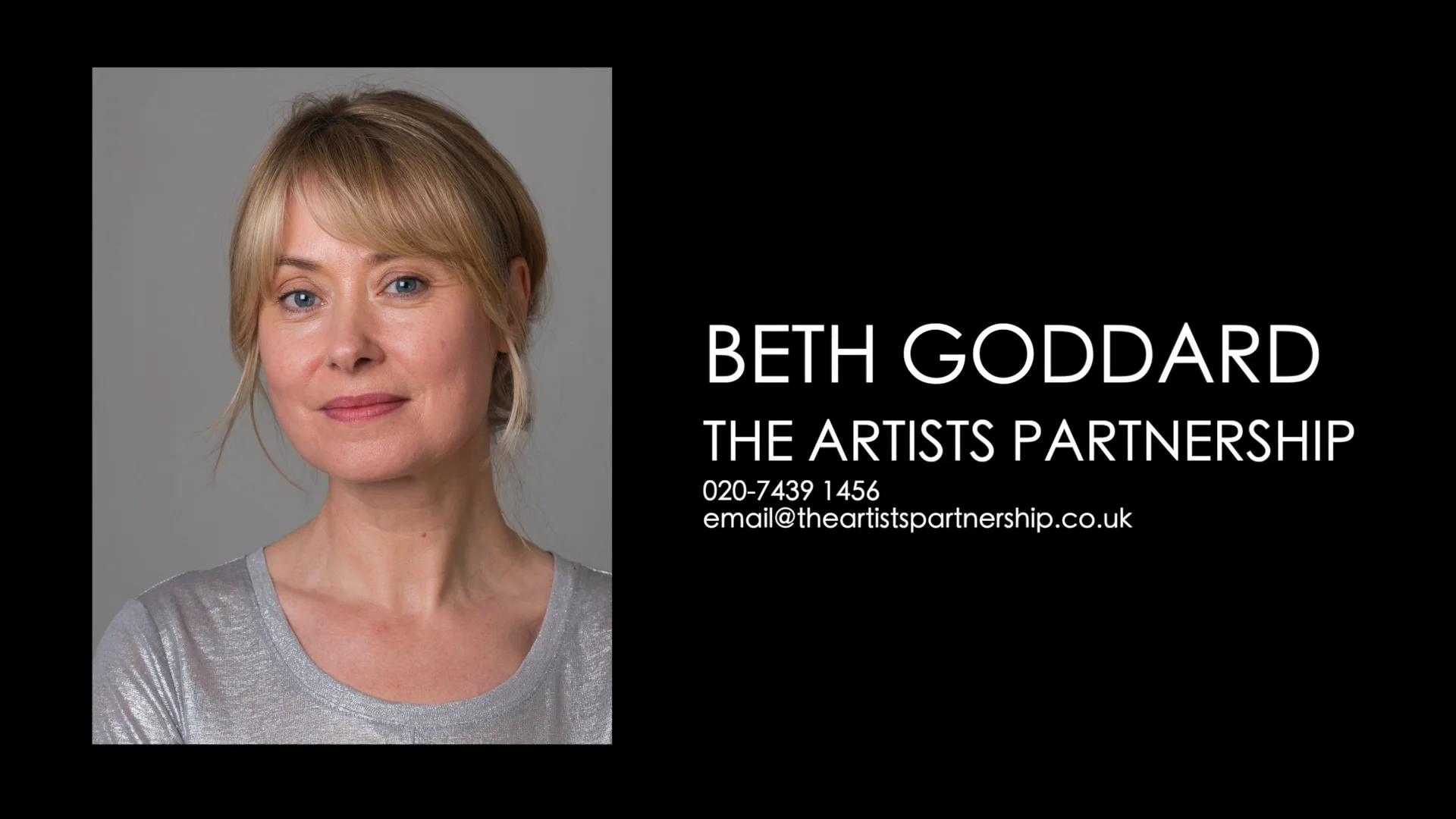 Beth Goddard Showreel 2023 on Vimeo