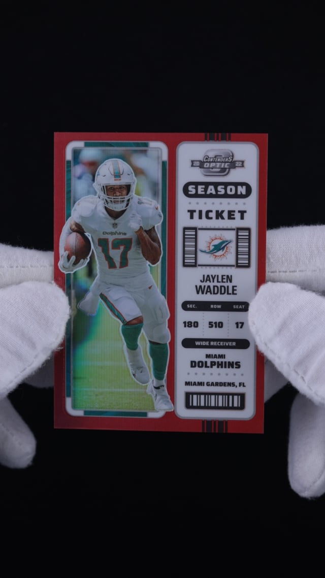 Jaylen Waddle Miami Dolphins 2022 Panini Score Football