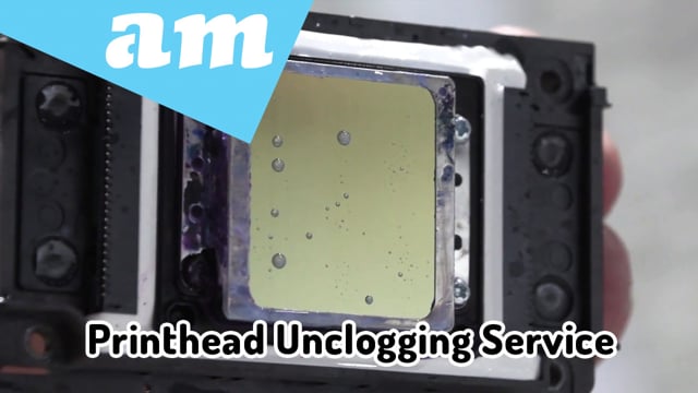 Printhead Unclogging Service Free of Charge For Our Printer Clients with Ultrasound Cleaning Options