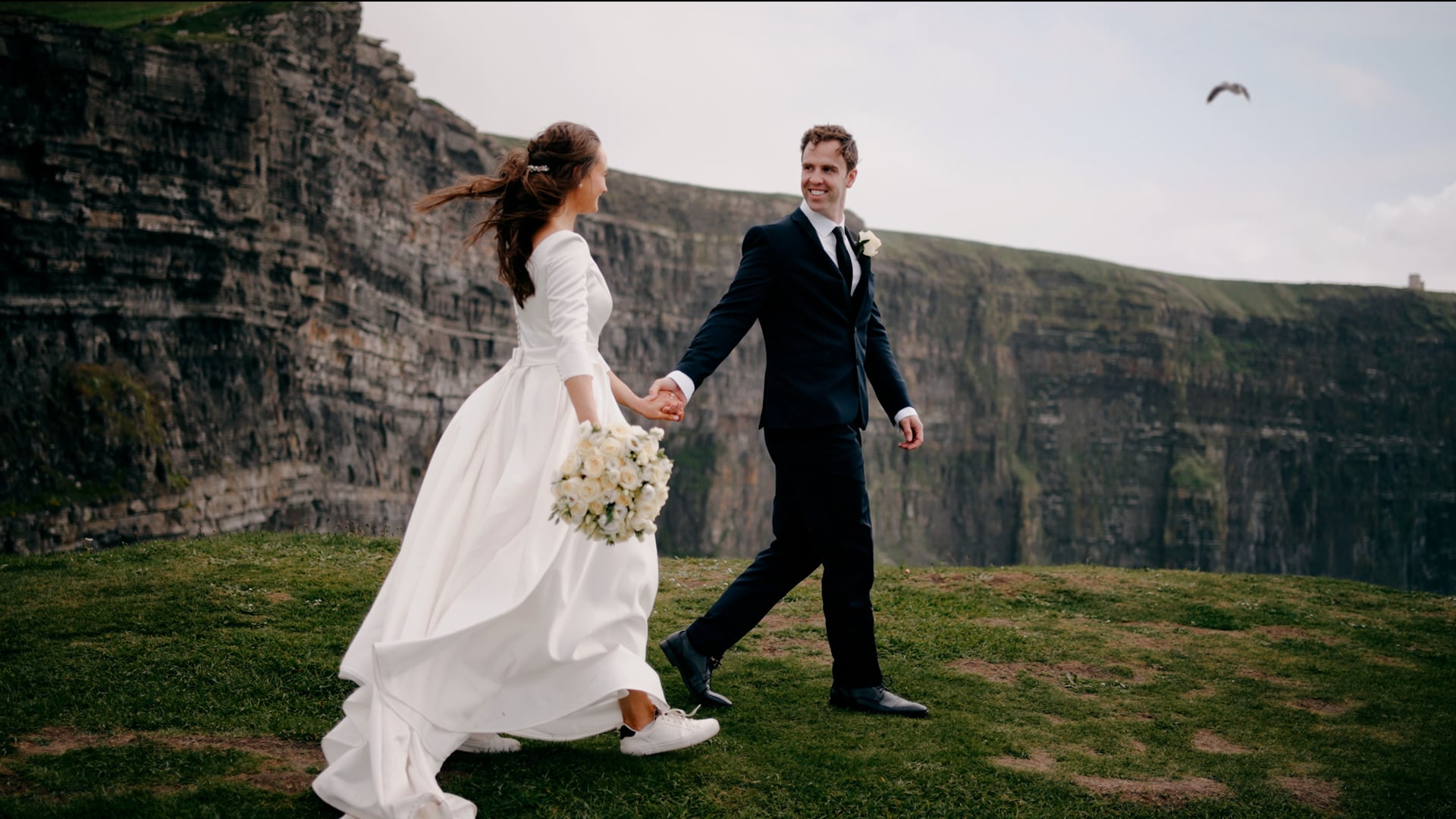 Cliffs of Moher Wedding Film // Margaret-Mary & Ian