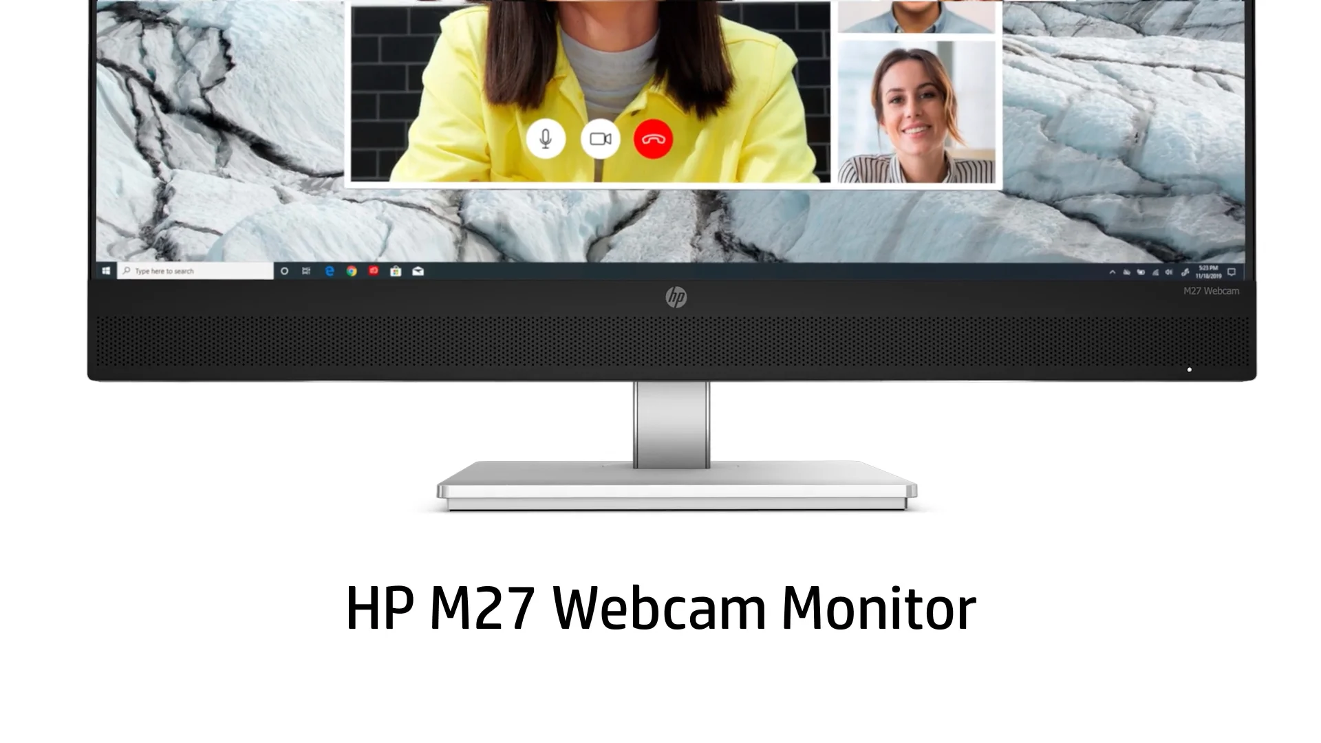 HP M27 Webcam Monitor Groot