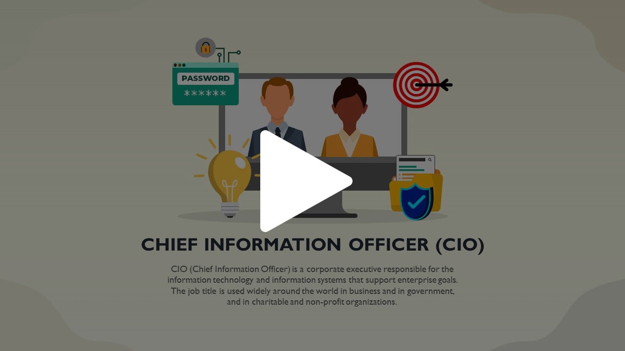 Chief Information Officer (CIO) Animated Presentation - SketchBubble on ...