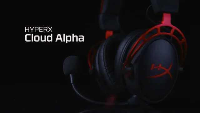 HyperX Cloud Alpha - Wireless Gaming Headset - Black-Red