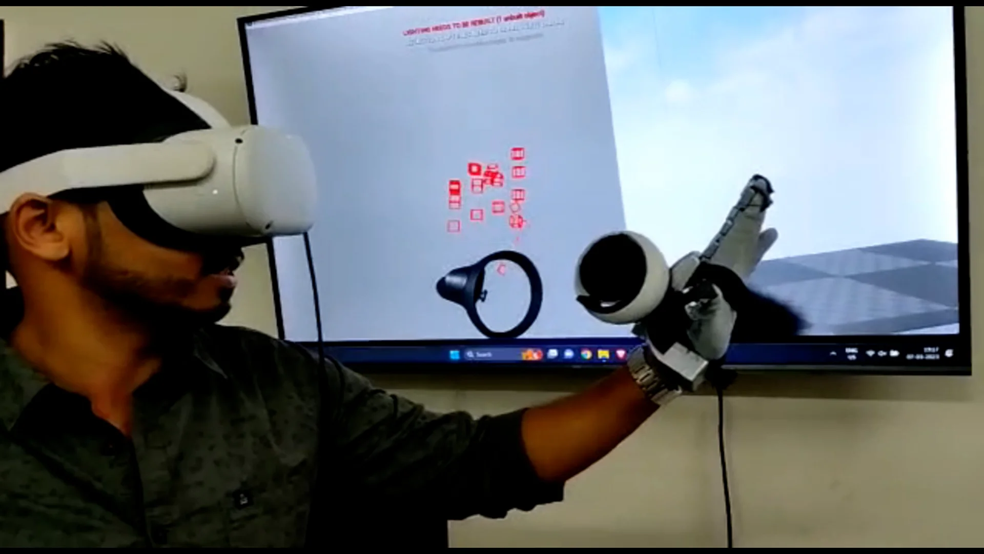 Senseglove Haptic feedback Integration with Unreal Engine and Oculus