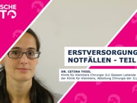 Erstversorgung von Notfällen - Teil 1