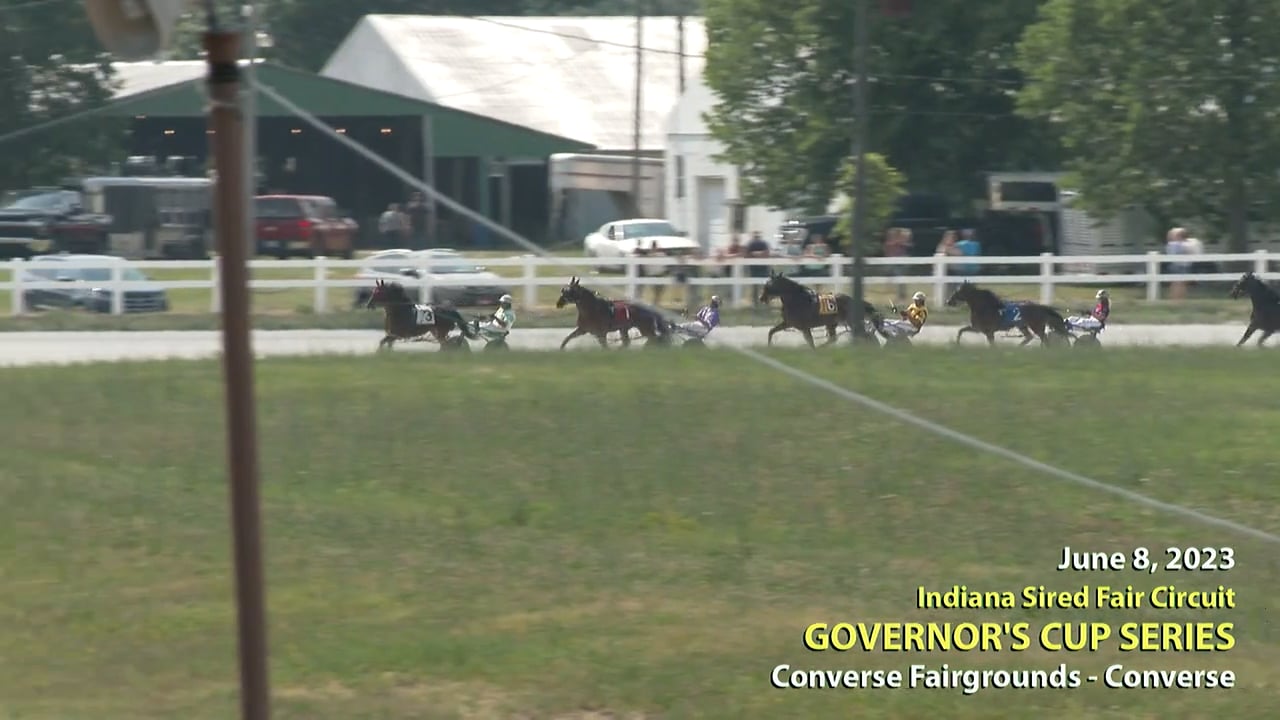 2023 Indiana Sired Fair Circuit Races 6/8/2023 Converse Races 15 on
