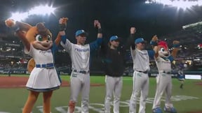 ファイターズ・伏見寅威選手・鈴木健矢投手・江越大賀選手ヒーローインタビュー 6月9日 北海道日本ハムファイターズ 対 阪神タイガース