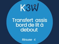 Résume 4 - Transfert  assis bord de lit à debout