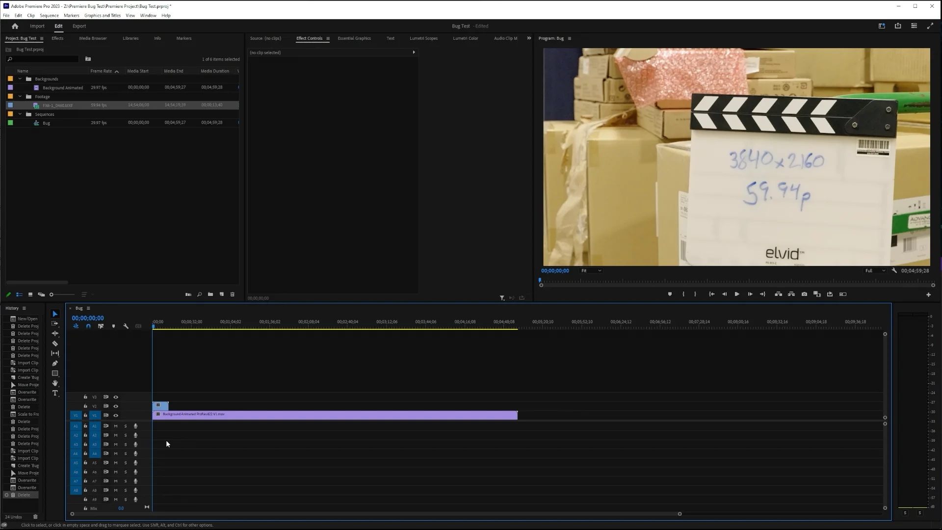 4k Footage in 1080 Sequence Set to "Scale to Frame... Adobe Community