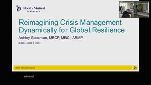 Reimagining Crisis Management Dynamically for Global Resilience