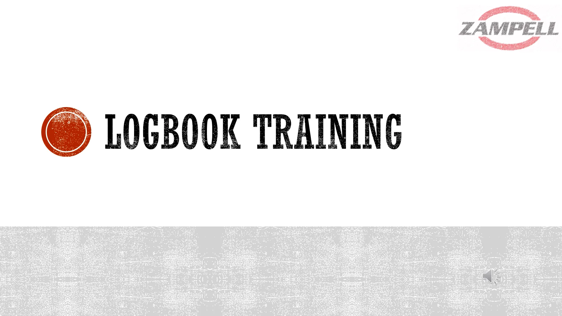 Log Book Training video on Vimeo