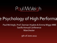 The Psychology of High Performance