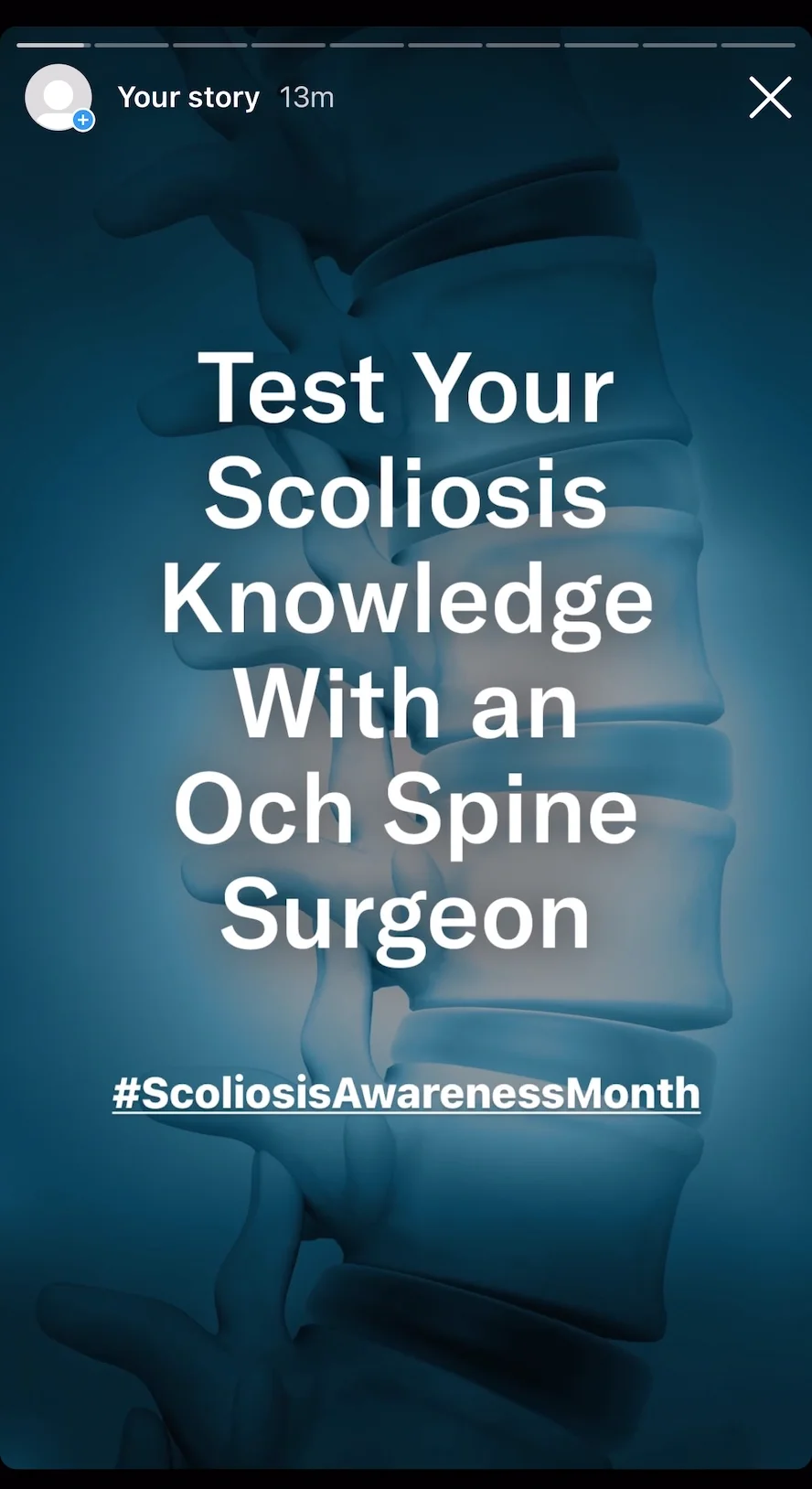 Scoliosis Instagram Story Quiz On Vimeo