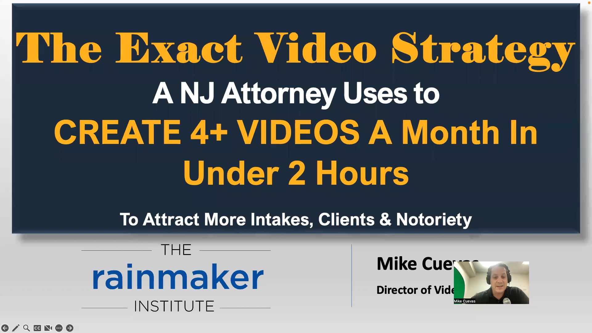 Webinar on Vimeo