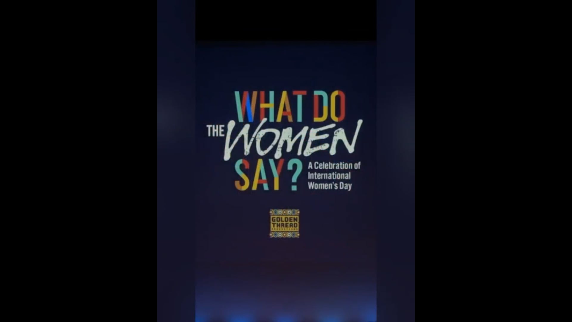WHAT DO THE WOMEN SAY? 2023: Fighters for Freedom - Video Trailer