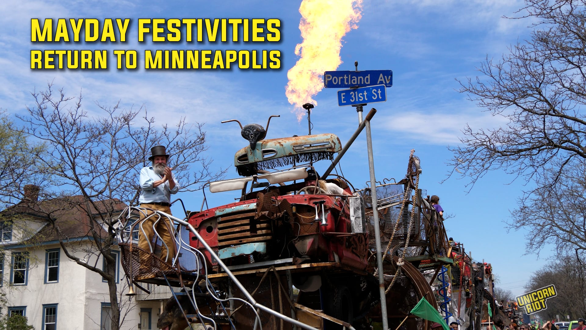 MayDay Returns to Minneapolis, Led by the Southside Battletrain on Vimeo