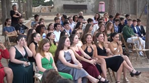 Festa de graduació de Batxillerat multitudinària al Institut del Pedró