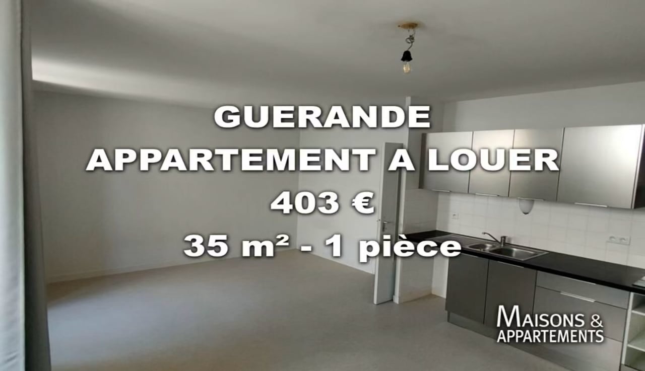 GUÉRANDE APPARTEMENT A LOUER 403 € 35 m² 1 pièce(s) on Vimeo