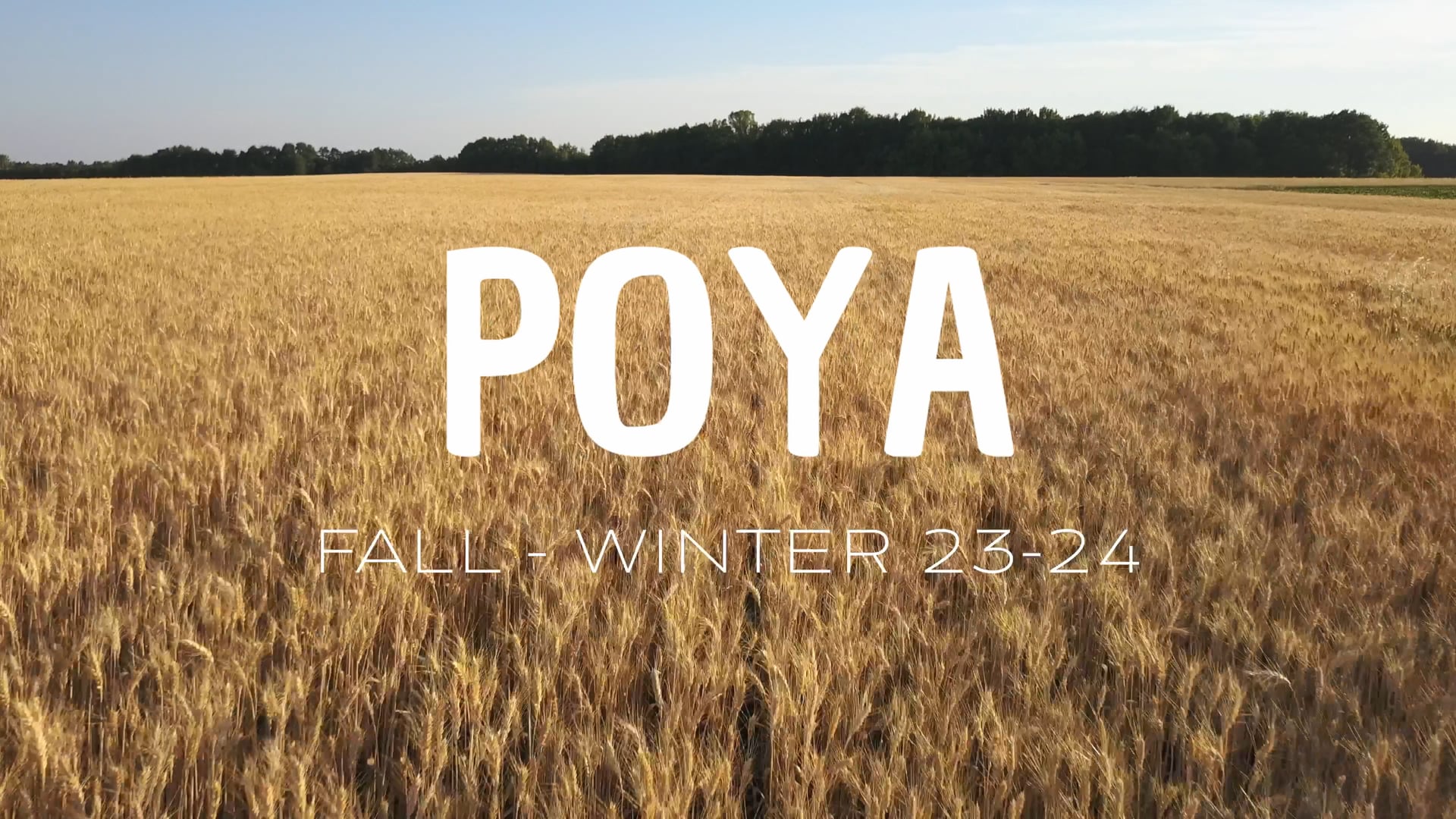 Collection vêtements POYA