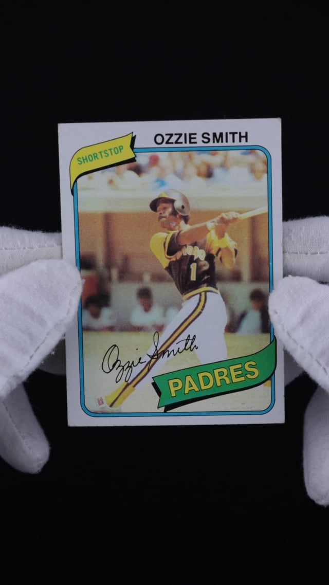 Ozzie Smith 1980 Topps #393 Card