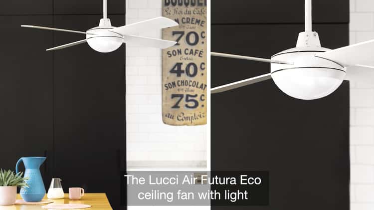 Beacon Lighting Lucci Air Futura Eco Fan with light