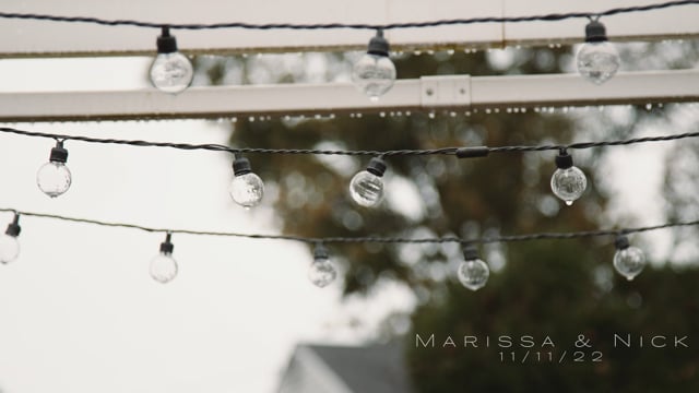 Marissa & Nick's Wedding Highlights // The Hamilton Manor in Hamilton Township, NJ